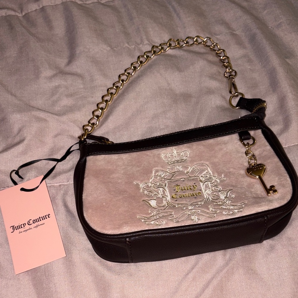 Juicy Couture For All Velour Wristlet Purse NWT - Picture 3 of 11